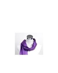 Selini Violet Solid Pashmina Scarf Hpp1001