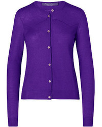 Violet Silk Sweater