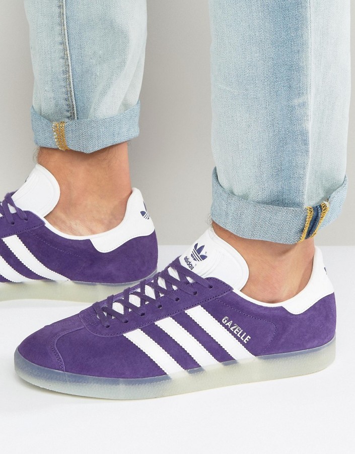 adidas Originals Gazelle Sneakers Purple Bb5501, $100 | Asos |