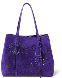 Violet Suede Bag