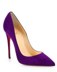 Christian Louboutin So Kate Suede Pumps
