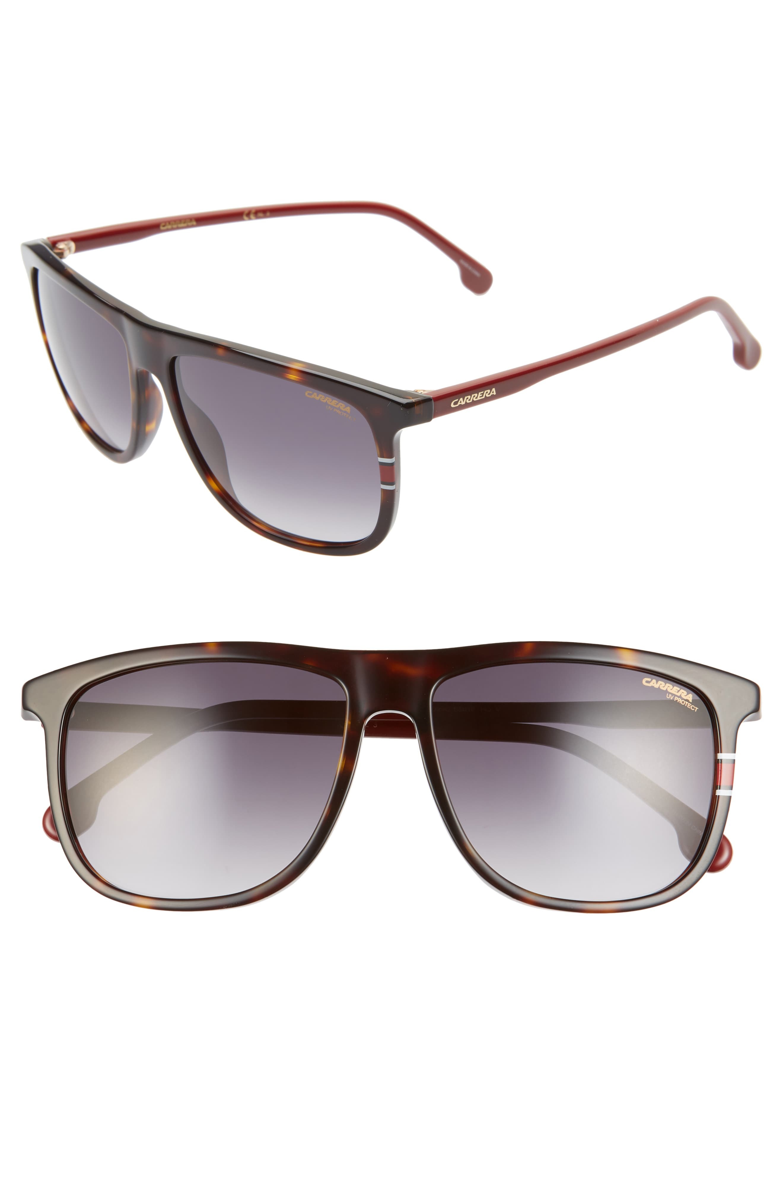 Carrera Eyewear 58mm Navigator Sunglasses, $114 | Nordstrom | Lookastic