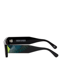 Marcelo Burlon County of Milan Black Wings Lowrider Sunglasses