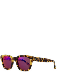 Gucci Plastic Frame Sport Sunglasses Havanaspotted