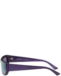 Balenciaga Purple Shield Sunglasses