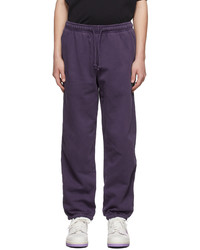 Acne Studios Purple Cotton Lounge Pants