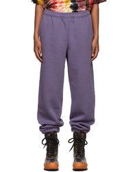 Acne Studios Purple Jogger Sweatpants