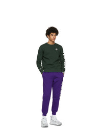 AAPE BY A BATHING APE Purple Logo Lounge Pants