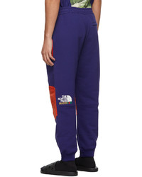 Gucci Purple Red The North Face Edition Paneled Lounge Pants
