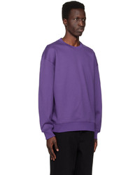 Wooyoungmi Purple Crewneck Sweatshirt