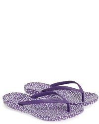 Violet Thong Sandals