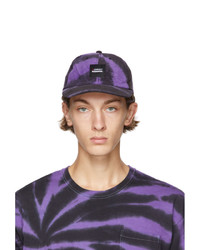 Violet Tie-Dye Baseball Cap
