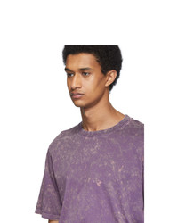 Tibi Purple Tie Dye T Shirt