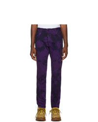 Violet Tie-Dye Jeans