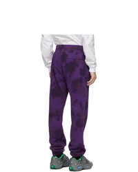 Billionaire Boys Club Purple Tie Dye Sweatpants