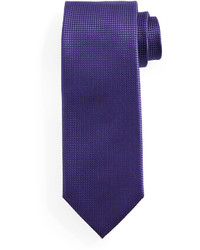 Tom Ford Micro Check Check Tie Purple