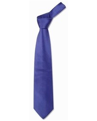 Forzieri Purple Solid Silk Tie