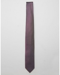 Asos Wedding Tie In Purple