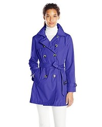 Big Chill Double Breasted Trench Coat With Belt