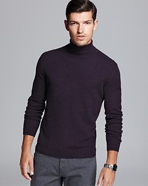 The Men's Store At Bloomingdale's Cashmere Turtleneck Sweater, $75 ...