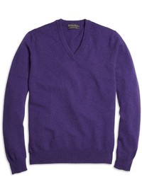 Brooks Brothers Cashmere V Neck Sweater