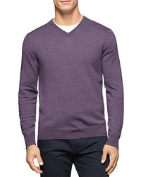 Calvin Klein Merino Wool V Neck Sweater