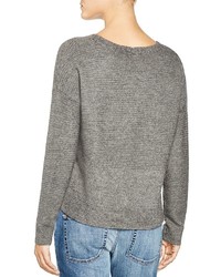 Eileen Fisher Ribbed V Neck Sweater
