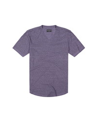 Goodlife Overdyed Triblend Scallop V Neck T Shirt