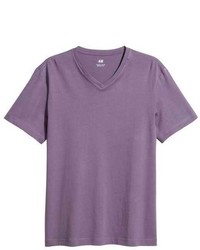 H&M V Neck T Shirt Regular Fit