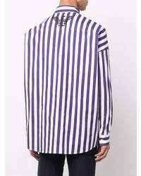 Emporio Armani Striped Button Down Shirt