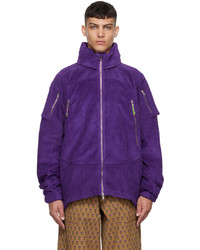 Gentle Fullness Purple Organic Cotton Jacket