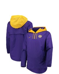 Nike Purplegold Lsu Tigers Player Quarter Zip Jacket At Nordstrom