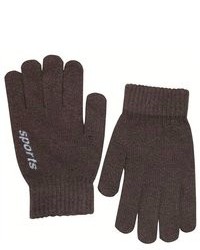 Violet Wool Gloves