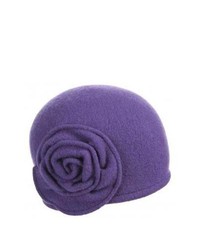 Violet Wool Hat