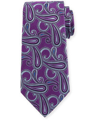 Violet Woven Silk Tie