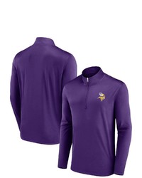 FANATICS Branded Purple Minnesota Vikings Underdog Quarter Zip Jacket At Nordstrom