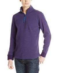 Robert Graham Falconer 14 Zip Pullover Sweater