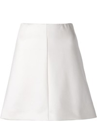 Courreges Courrges A Line Neoprene Skirt