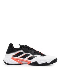 adidas Tennis Barricade Logo Print Lace Up Sneakers