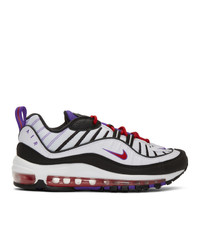 Nike Black And White Air Max 98 Sneakers