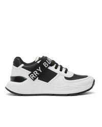 Burberry Black And White Ronnie M Sneakers
