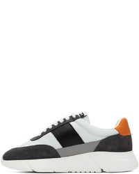 Axel Arigato Black Orange Genesis Vintage Runner Sneakers