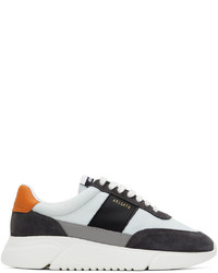 Axel Arigato Black Orange Genesis Vintage Runner Sneakers