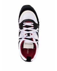 Emporio Armani Branded Low Top Lace Up Sneakers