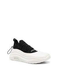 Karl Lagerfeld Chase Knit Upper Drawstring Sneakers