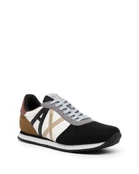 Armani Exchange Colour Block Low Top Sneakers