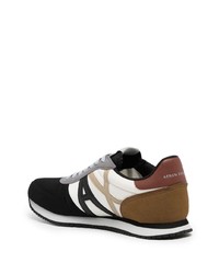 Armani Exchange Colour Block Low Top Sneakers