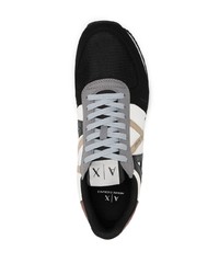 Armani Exchange Colour Block Low Top Sneakers