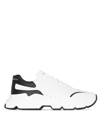 Dolce & Gabbana Day Master Two Tone Leather Sneakers