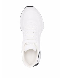 Alexander McQueen Embossed Logo Exaggerated Sole Sneakers